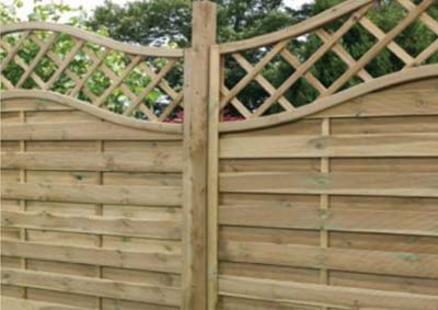 Horizontal Weave Trellis